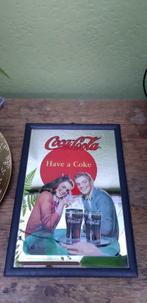 Miroir avec publicité Coca-Cola, Collections, Envoi, Panneau publicitaire, Neuf