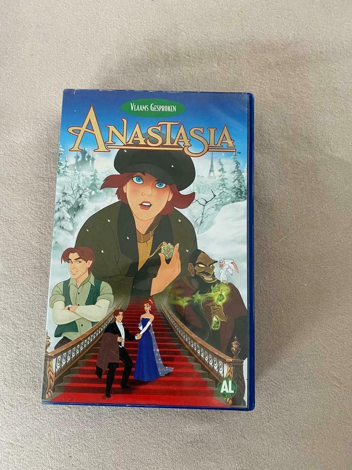VHS video Anastasia : een betoverende musical voor jong en o, Cd's en Dvd's, VHS | Film, Actie en Avontuur, Alle leeftijden, Ophalen of Verzenden