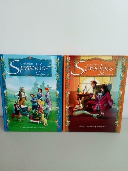 De mooiste sprookjes van Grimm en Anderson, Livres, Livres pour enfants | 4 ans et plus, Comme neuf, Contes (de fées), Enlèvement ou Envoi