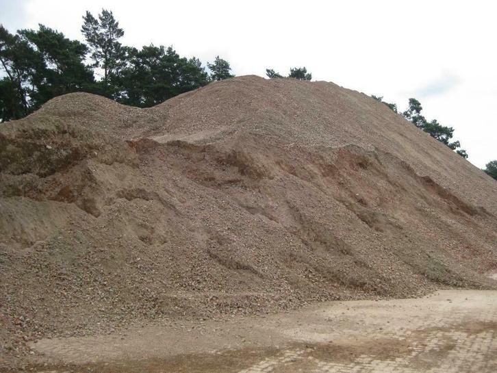 Menggranulaat - mengpuin - steenpuin 0/40, Tuin en Terras, Grind, Keien en Split, Nieuw, Overige typen, Rood, Overige materialen