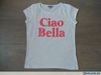 Mooi t-shirt Ciao Bella mt 134/140 - Jbc, Fille, Chemise ou À manches longues, Utilisé, Enlèvement ou Envoi