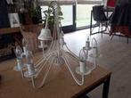 Luster beschildert ijzer met kapjes, Ophalen, Zo goed als nieuw, Metaal