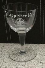 bier brouwerij glas Westmalle Trappistenbier met zwarte lijn, Verzamelen, Ophalen of Verzenden, Zo goed als nieuw, Bierglas