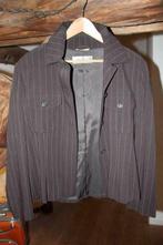 veste lignee marron gris sportmax taille 42, Kleding | Dames, Jassen | Winter, Ophalen of Verzenden, Gedragen, Maat 42/44 (L)