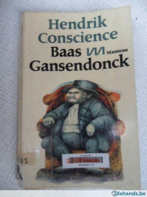 Baas gansendonck ( Hendrik Conscience ), Antiquités & Art, Antiquités | Livres & Manuscrits, Enlèvement ou Envoi