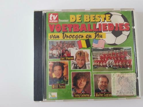 CD Beste Voetballiedjes Pop Rock Voetbal Football Foot, Verzamelen, Sportartikelen en Voetbal, Ophalen of Verzenden