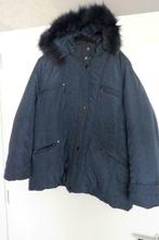 dames donsmantel met afritsbare kap met pels xxL, Kleding | Dames, Ophalen, Blauw, Maat 46/48 (XL) of groter, Ellen Rose