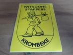 oude sticker krombeke - witsoone stappers - wandelsport, Verzenden, Nieuw