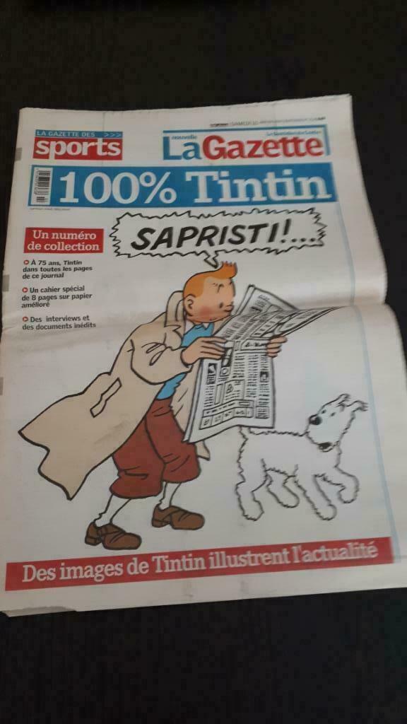 100% Kuifje, Verzamelen, Tijdschriften, Kranten en Knipsels, Krant, 1980 tot heden, Ophalen