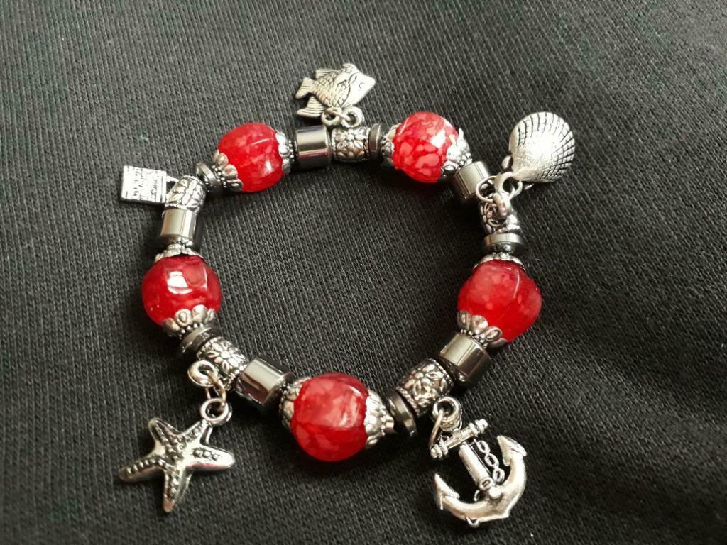 Bracelet à breloques, 1 bedel, Ophalen of Verzenden, Nieuw