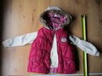 2 in 1 , roze bodywarmer + vestje met pelsen kraag, Kinderen en Baby's, Ophalen of Verzenden, Gebruikt