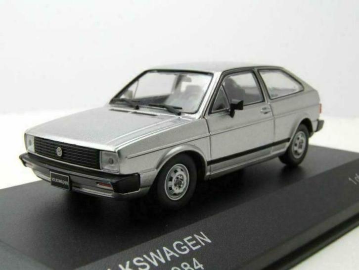 1:43 WhiteBox VolksWagen Gol BX 1984 silver, Hobby en Vrije tijd, Modelauto's | 1:43, Nieuw, Auto, Ophalen of Verzenden