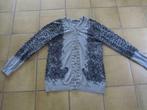 grijs /zwart vest + bijhorende blouses XL / XXL, Porté, Taille 46/48 (XL) ou plus grande, Enlèvement ou Envoi, Gris