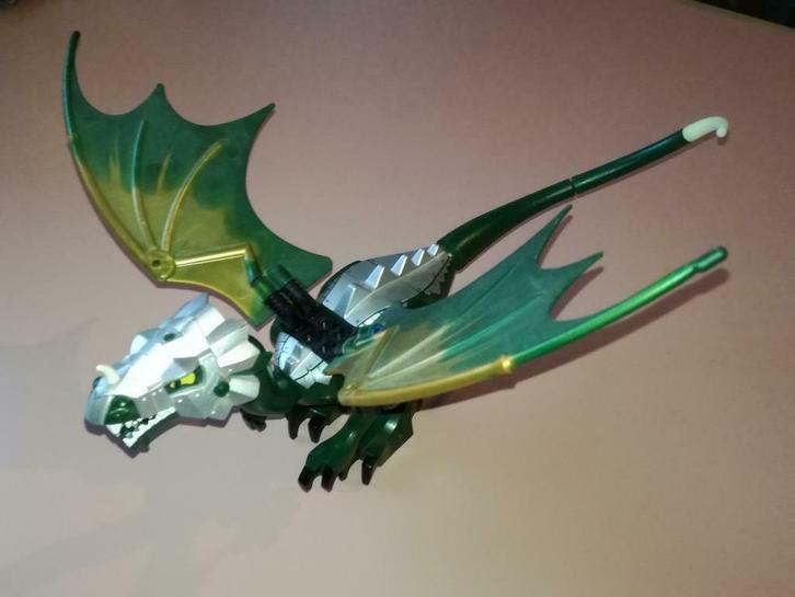 lego draak set 7048 Troll Warship castle Fantasy Era ridders, Kinderen en Baby's, Speelgoed | Duplo en Lego, Zo goed als nieuw