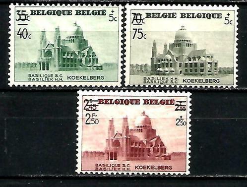België 1938 Basiliek van Koekelberg OBP 481/3**, Postzegels en Munten, Postzegels | Europa | België, Postfris, Orginele gom, Overig