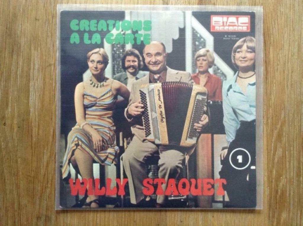single willy staquet, CD & DVD, Enlèvement ou Envoi, 7 pouces, Autres genres, Single