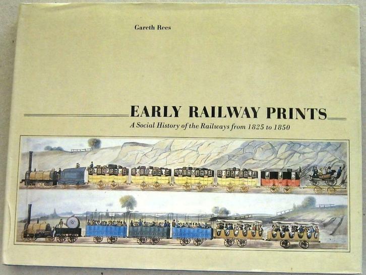 ② Early Railway Prints HC Rees - Spoorwegen treinen prenten — Art ...