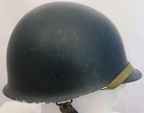 Helm M53 Politie / Mobiele Eenheid, met binnenhelm, 1979.(2), Collections, Objets militaires | Général, Gendarmerie, Enlèvement ou Envoi