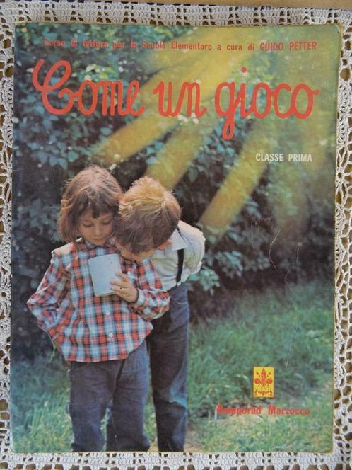 Vintage Italiaans schoolboek 1e klas Italiaanse taal 1967, Boeken, Schoolboeken, Gelezen, Overige vakken, Ophalen of Verzenden