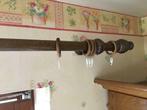 Lot de 3 barres à rideaux en bois, Enlèvement, Comme neuf