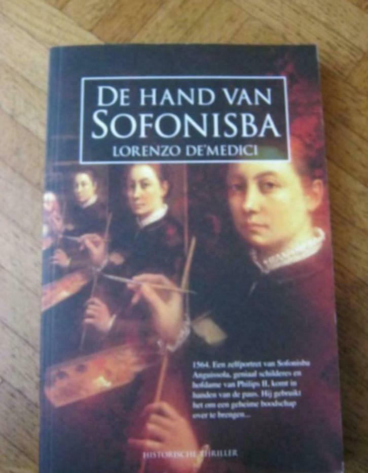 Lorenzo Demedici: De hand van Sofonisba, Boeken, Thrillers, Gelezen, Ophalen of Verzenden