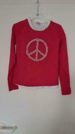 T-shirt longues manches avec chemisette  14 ans 150/168cm, Meisje, Okaidi, Ophalen of Verzenden, Zo goed als nieuw
