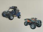 Muurstickers 3D auto's 20x30 cm, Gebruikt, Ophalen of Verzenden, Wanddecoratie