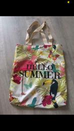 Nouveau sac de plage "Hello summer", Bijoux, Sacs & Beauté, Autres couleurs, Enlèvement ou Envoi, Neuf