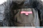 Faux Leather Meisjesjas met namaakbont Derhy & Kids, Ophalen, Gebruikt