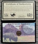USA 1938 - 5 Cent ‘Buffalo Nickel’ - American Heritage Mint, Losse munt, Verzenden, Noord-Amerika