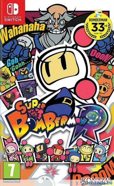 nieuw - super bomberman r - nintendo switch - nouveau, Games en Spelcomputers, Games | Nintendo Wii U, Nieuw