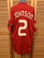 Liverpool 2009-2010 Europa League Johnson match worn shirt, Sport en Fitness, Voetbal, Maat XL, Ophalen of Verzenden, Gebruikt