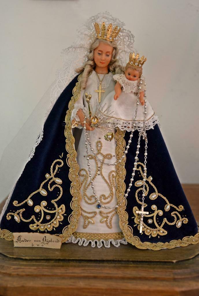 Moeder van bijstand met kind onder stolp, Collections, Religion, Utilisé, Christianisme | Catholique, Image, Enlèvement