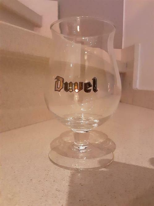 Duvel glass, Collections, Marques de bière, Comme neuf, Chope(s), Duvel, Enlèvement