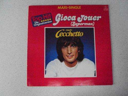 Maxi Single "Glaudio Cecchetto" Gioca Jouer (Superman), CD & DVD, Vinyles | Autres Vinyles, 12 pouces, Enlèvement ou Envoi