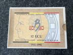 Pièce 10 écu or 1990 roi Baudouin 1/10 oz