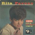 Rita Pavone – Coeur / Ce petit jeu + 2 – Single - EP, 7 pouces, Pop, EP, Enlèvement ou Envoi