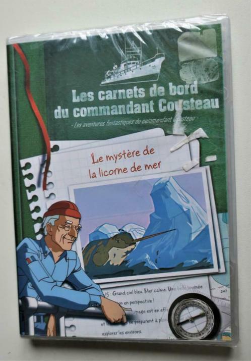 Commandant Cousteau - Le mystère de la licorne de mer, CD & DVD, DVD | Enfants & Jeunesse, Neuf, dans son emballage, Film, Tous les âges