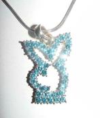 ketting, Nieuw, Met strass, Ophalen of Verzenden, Zilver