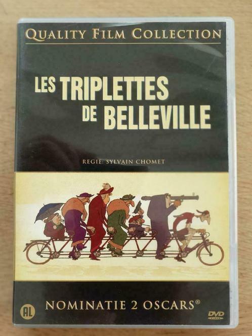 Les Triplettes de Belleville - 2 oscar nominaties, CD & DVD, DVD | Films d'animation & Dessins animés, Européen, Tous les âges