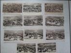 lot oude postkaarten : slag van Waterloo, Verzamelen, Verzenden