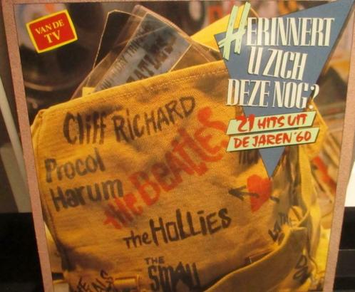 Herinnert U Zich Deze Nog ? 21 Hits Uit De Jaren '60, Cd's en Dvd's, Vinyl | Pop, Zo goed als nieuw, 1960 tot 1980, Overige formaten