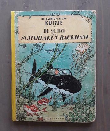 strip Kuifje De schat van scharlaken rackham 1954 beschikbaar voor biedingen
