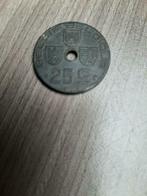 Belgische munt 25 cent 1943, Postzegels en Munten, Ophalen of Verzenden