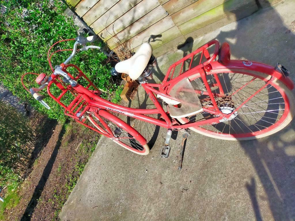 ② Oxford damesfiets rood — Vélos | Femmes | Vélos pour femme — 2ememain