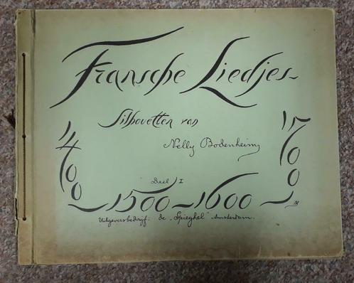 Nelly Bodenheim, Fransche Liedjes (1928), Antiek en Kunst, Antiek | Boeken en Manuscripten, Ophalen of Verzenden