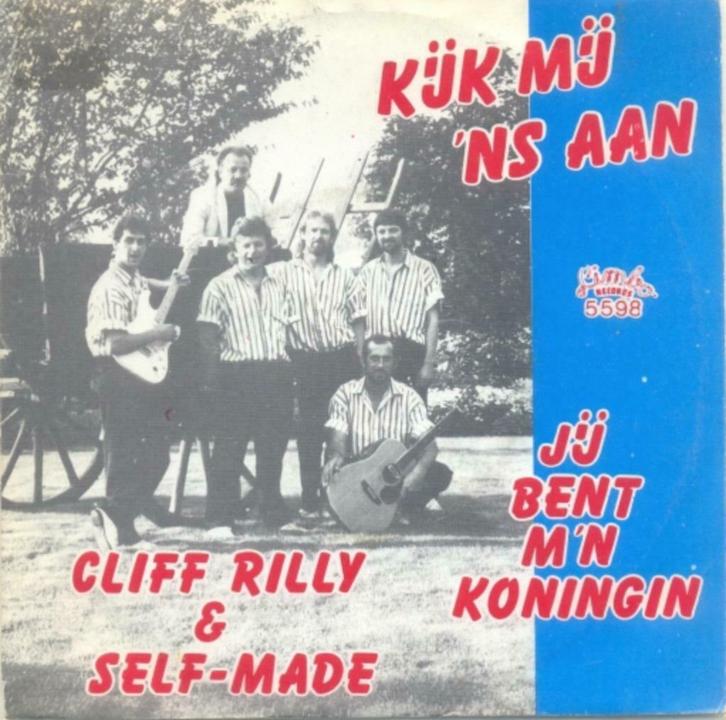 Cliff Rilly – Kijk mij eens aan - Single, Cd's en Dvd's, Vinyl Singles, Gebruikt, Single, Nederlandstalig, 7 inch, Ophalen of Verzenden