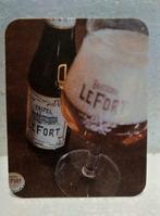 Vintage Bierviltje Lefort Tripel - Mooie staat, Viltje(s), Overige merken, Ophalen of Verzenden, Zo goed als nieuw