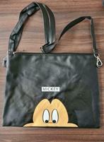 Tas Mickey Mouse zwart, Handtassen en Accessoires, Tassen | Damestassen, Nieuw, Ophalen of Verzenden, Zwart