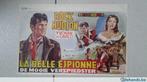 affiche cinéma Rock Hudson "La Belle Espionne", Cinéma et TV, Utilisé, Enlèvement ou Envoi